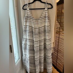 Cloth & Stone Striped Sleeveless Dress
